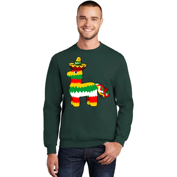 Cinco De Mayo Party Pinata Fiesta Sombrero Tall Sweatshirt