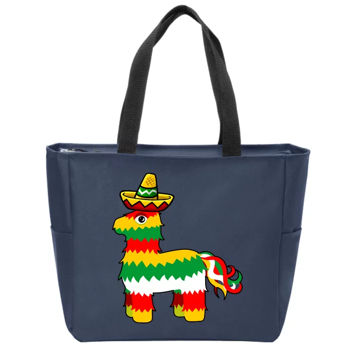 Cinco De Mayo Party Pinata Fiesta Sombrero Zip Tote Bag