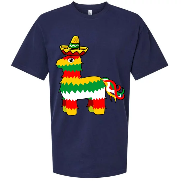 Cinco De Mayo Party Pinata Fiesta Sombrero Sueded Cloud Jersey T-Shirt