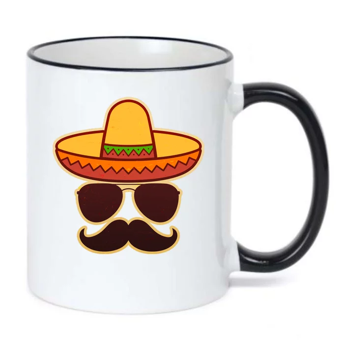 Cinco De Mayo Sombrero 'Stash Black Color Changing Mug