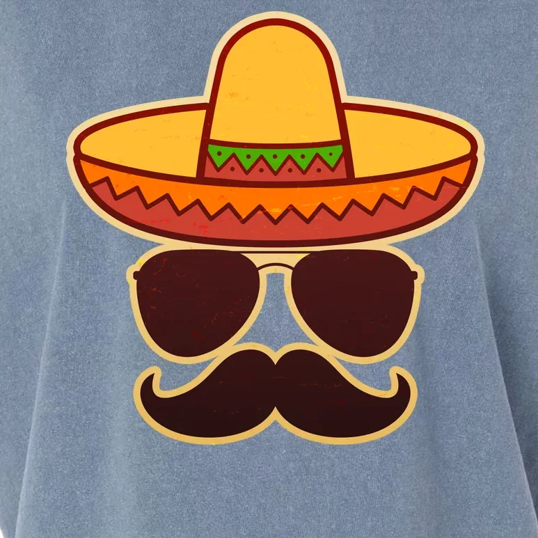 Cinco De Mayo Sombrero 'Stash Garment-Dyed Women's Muscle Tee