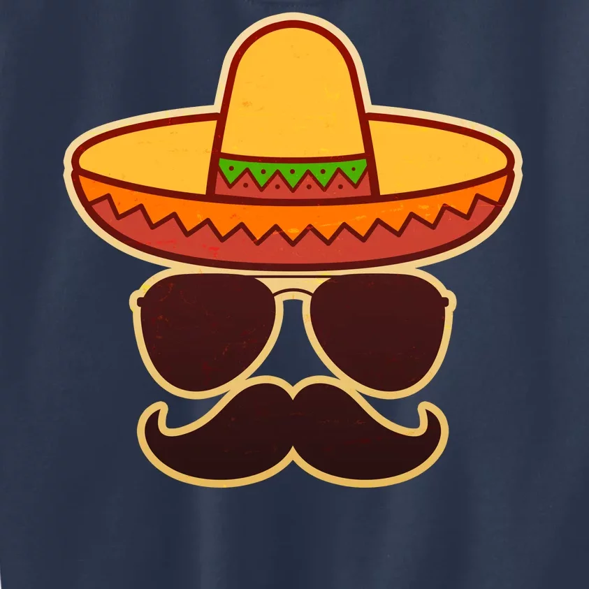 Cinco De Mayo Sombrero 'Stash Kids Sweatshirt