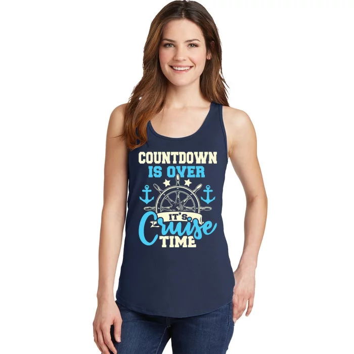 Countdown Is Over It's Cruise Time - Cruising Lover Cruiser Ladies Essential Tank