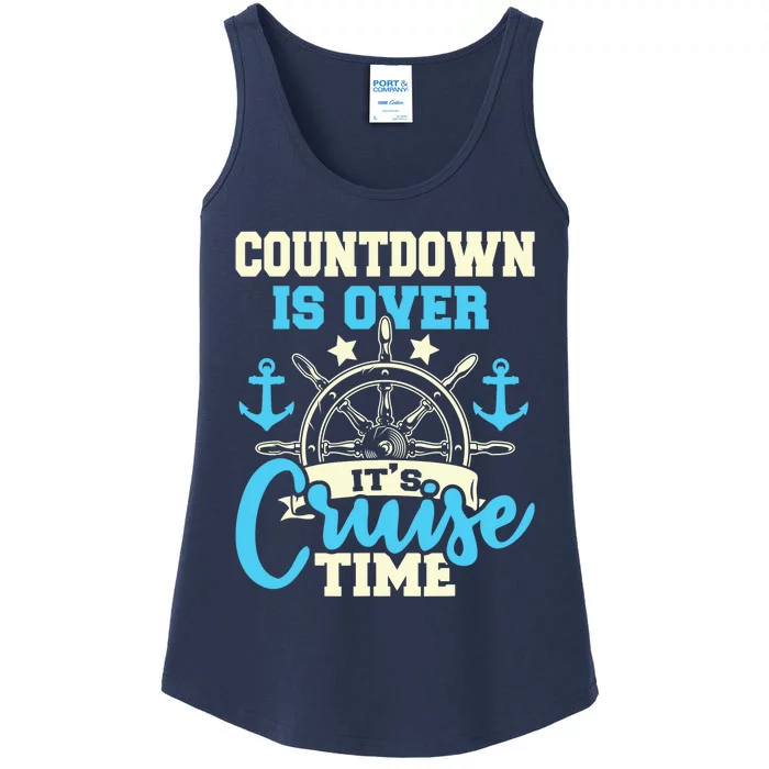 Countdown Is Over It's Cruise Time - Cruising Lover Cruiser Ladies Essential Tank