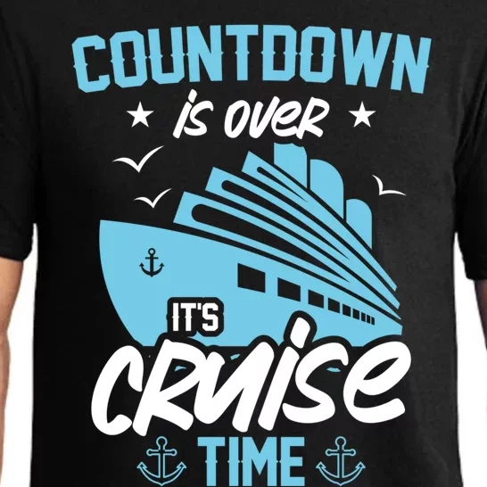 Countdown Is Over Its Cruise Time Critic Pirate Gift Pajama Set