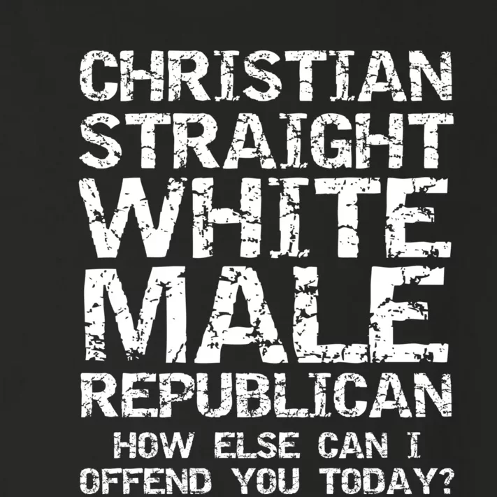 Can I Offend You? Christian Straight White Male Republican Toddler Long Sleeve Shirt