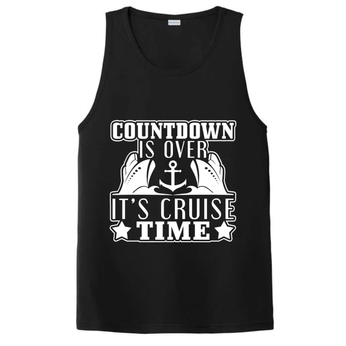 Countdown Is Over Its Cruise Time Holiday Gift Performance Tank