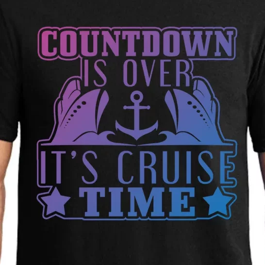 Countdown Is Over Its Cruise Time Holiday Gift Pajama Set