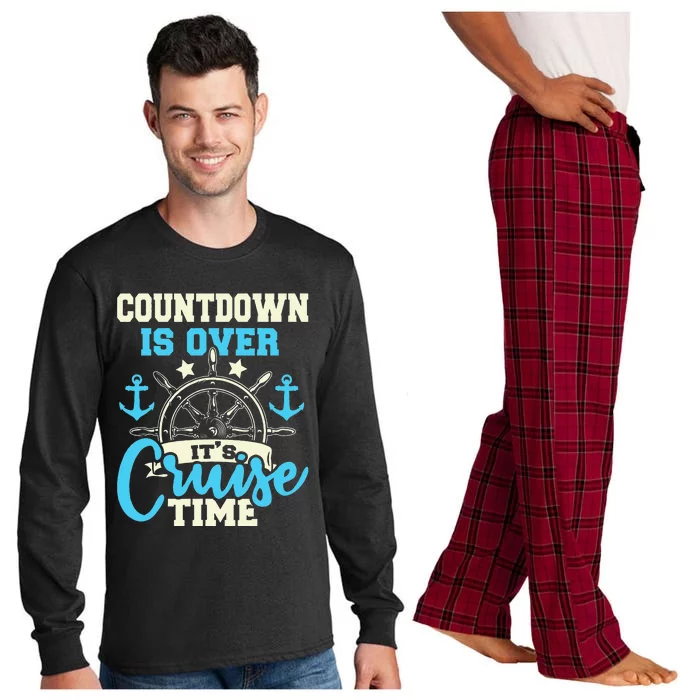 Countdown Is Over Its Cruise Time Cruising Lover Cruiser Long Sleeve Pajama Set