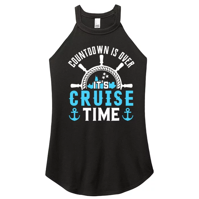 Countdown Is Over Its Cruise Time Couple Cruise Cruise Women’s Perfect Tri Rocker Tank