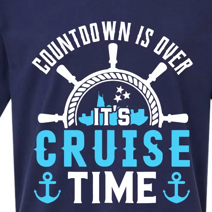 Countdown Is Over Its Cruise Time Couple Cruise Cruise Sueded Cloud Jersey T-Shirt