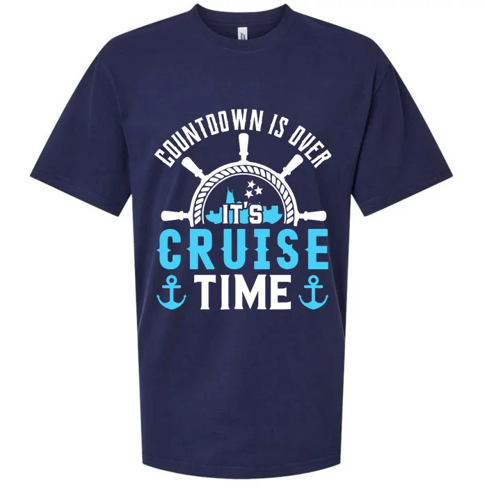 Countdown Is Over Its Cruise Time Couple Cruise Cruise Sueded Cloud Jersey T-Shirt