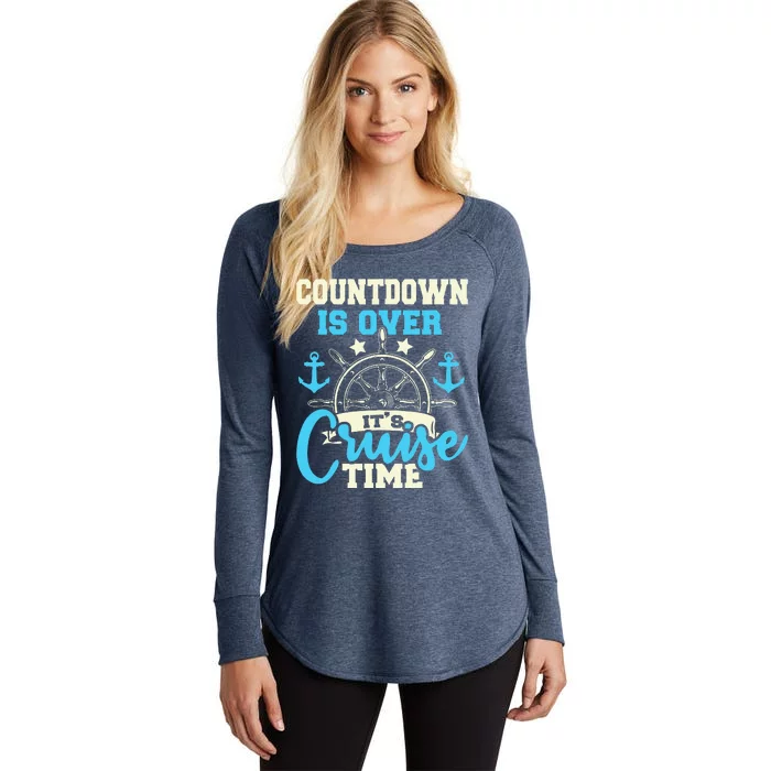 Countdown Is Over Its Cruise Time Cruising Lover Cruiser Women's Perfect Tri Tunic Long Sleeve Shirt