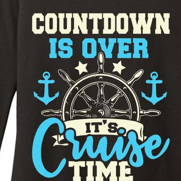 Countdown Is Over Its Cruise Time Cruising Lover Cruiser Womens CVC Long Sleeve Shirt