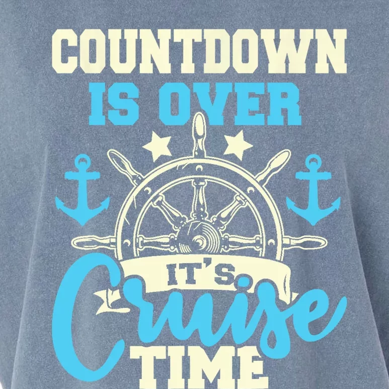 Countdown Is Over Its Cruise Time Cruising Lover Cruiser Garment-Dyed Women's Muscle Tee