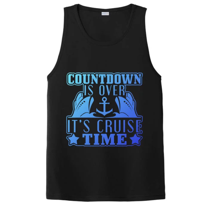 Countdown Is Over Its Cruise Time Holiday Gift Performance Tank