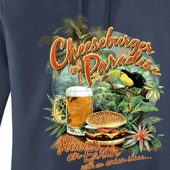 Cheeseburger In ParadiseHeaven On Earth Women's Pullover Hoodie