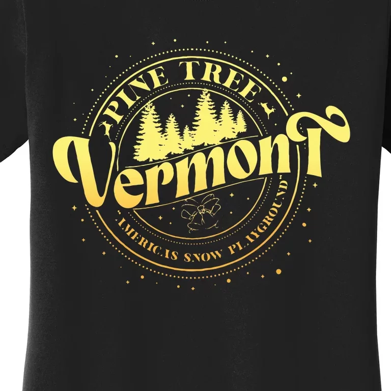 Columbia Inn Pine Tree Vermont Women's T-Shirt