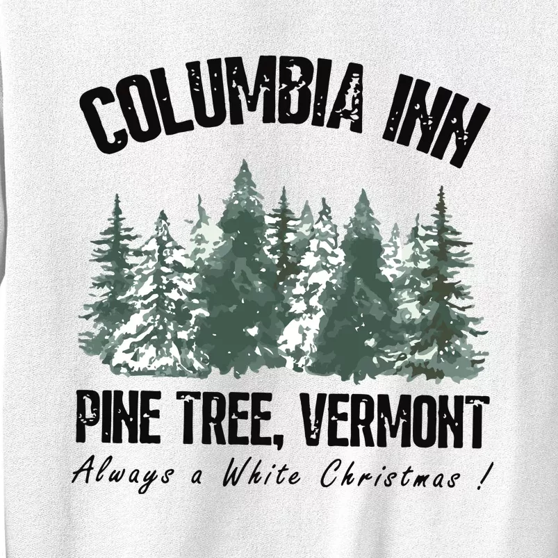 Columbia Inn Pine Tree Vermont Americas Snow Playground A White Sweatshirt