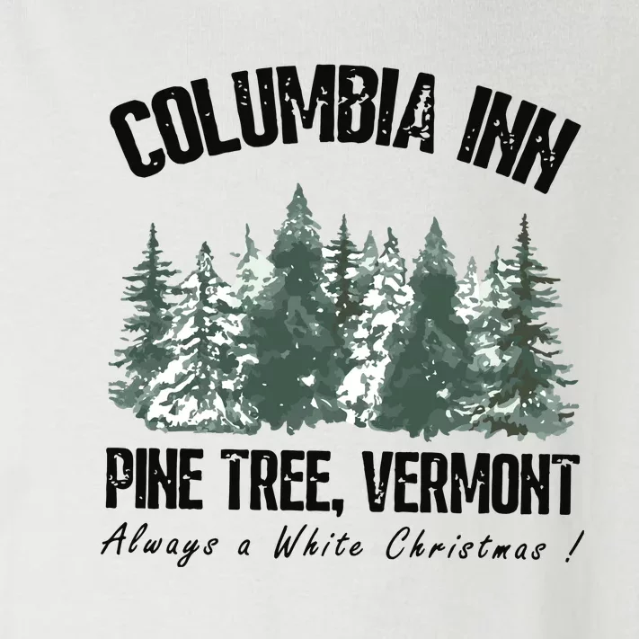 Columbia Inn Pine Tree Vermont Americas Snow Playground A White Toddler Long Sleeve Shirt