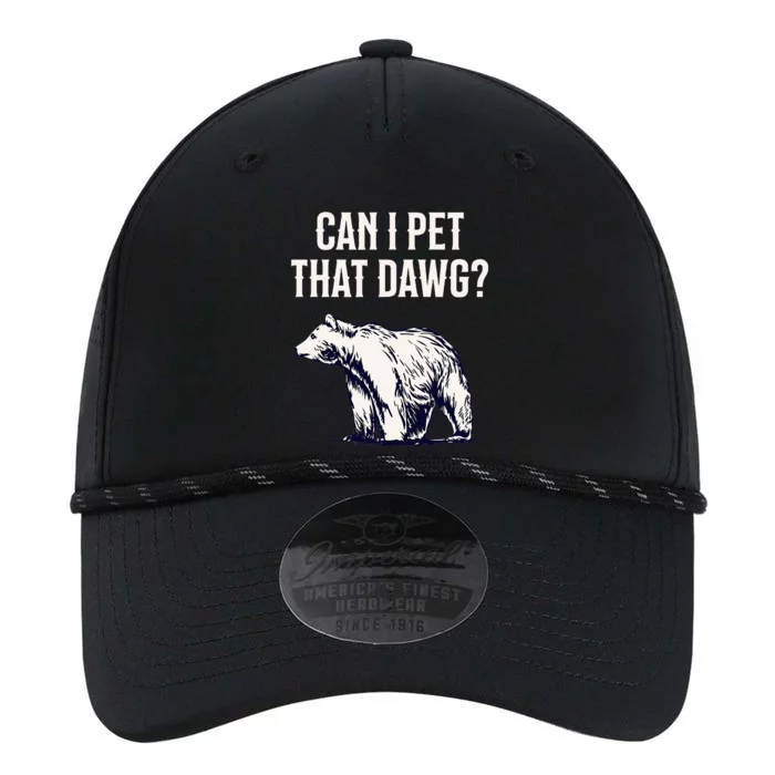 Can I Pet That Dawg Bear Meme Southern Accent Performance The Dyno Cap