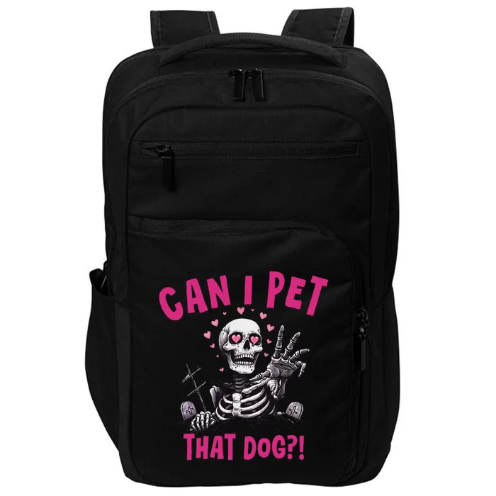 Can I Pet That Dog Skeleton Impact Tech Backpack