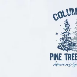 Columbia Inn Pine Tree Vermont Always A White Christmas Softstyle Adult Sport Polo