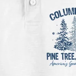 Columbia Inn Pine Tree Vermont Always A White Christmas Dry Zone Grid Performance Polo