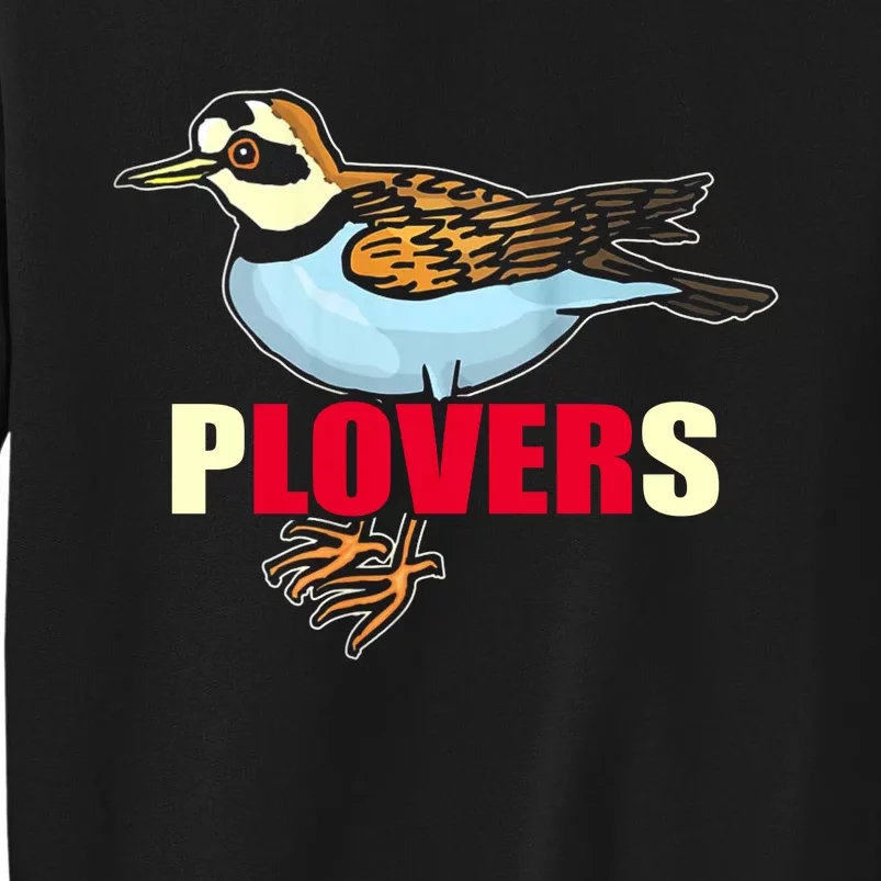 Cute Illustration Piping Plover Love Sweatshirt