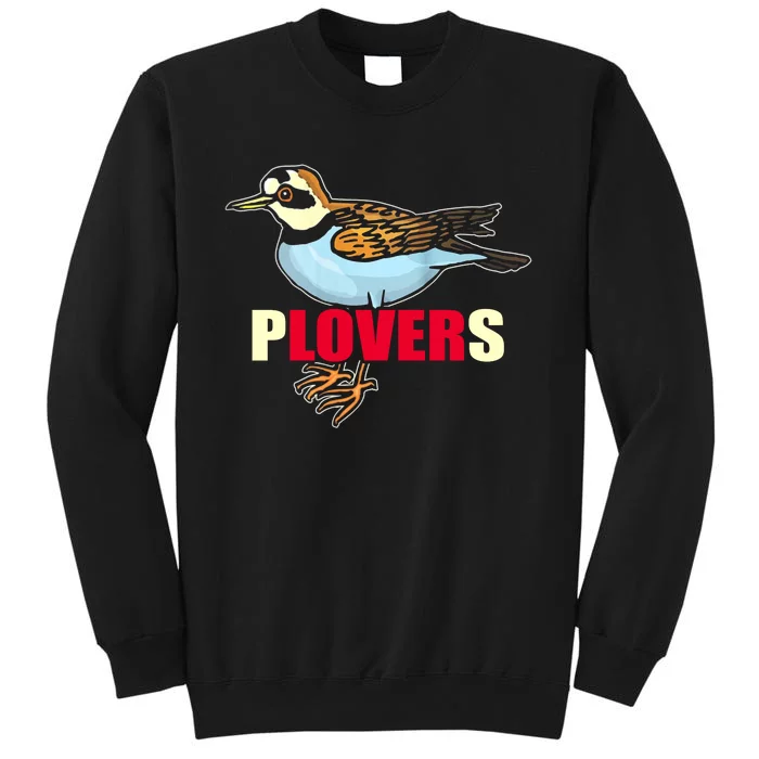 Cute Illustration Piping Plover Love Sweatshirt