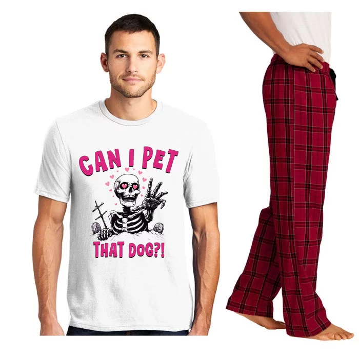 Can I Pet That Dog Skeleton Pajama Set