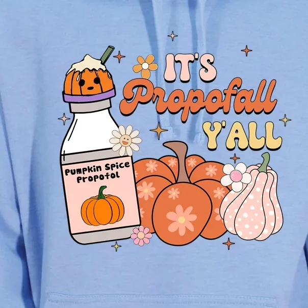 Cute Its Propofall Yall Halloween Fall Autumn Nurse Day Meaningful Gift Unisex Surf Hoodie