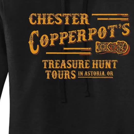 Chester Copperpot’s Treasure Hunt Tours In Astoria Women's Pullover Hoodie