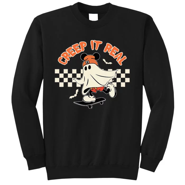 Creep It Real Spooky Ghost Mouse Sweatshirt