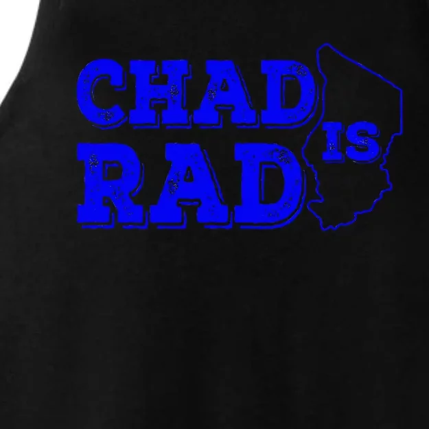 Chad is Rad Ladies Tri-Blend Wicking Tank