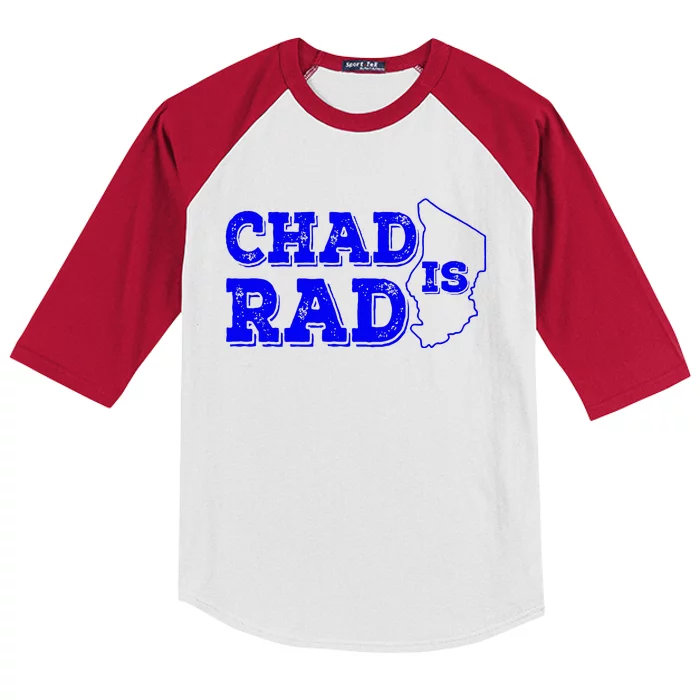 Chad is Rad Kids Colorblock Raglan Jersey