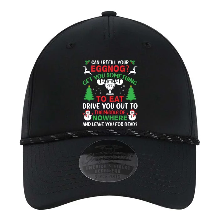 Can I Refill Your Eggnog Gift Family Christmas Vacation Quote Gift Performance The Dyno Cap