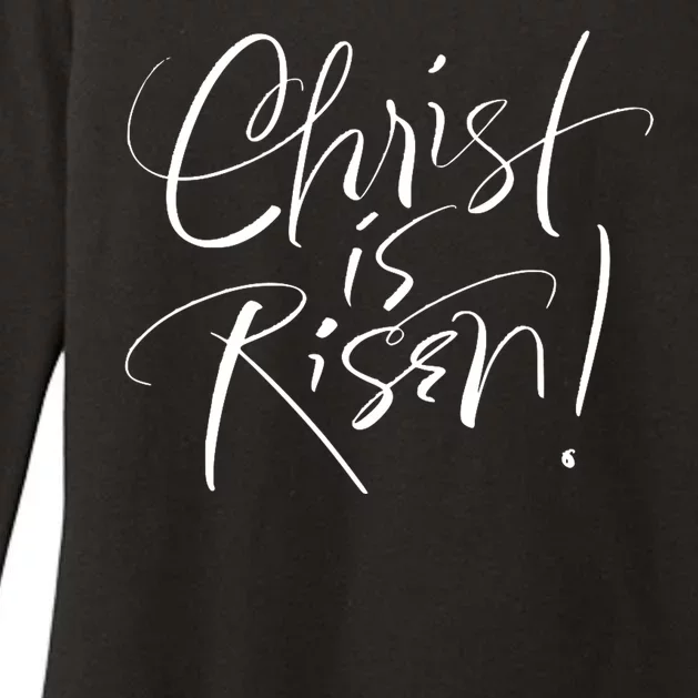 Christ Is Risen Easter Holiday Gift Womens CVC Long Sleeve Shirt