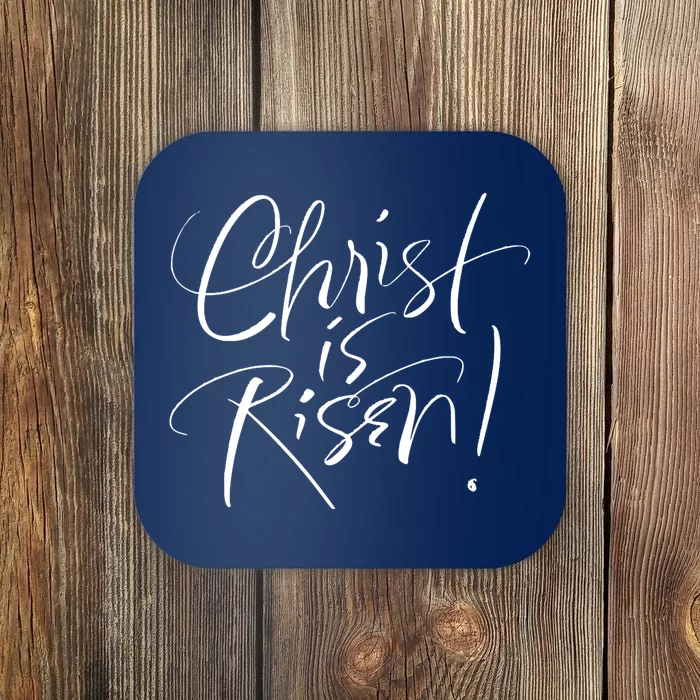 Christ Is Risen Easter Holiday Gift Coaster