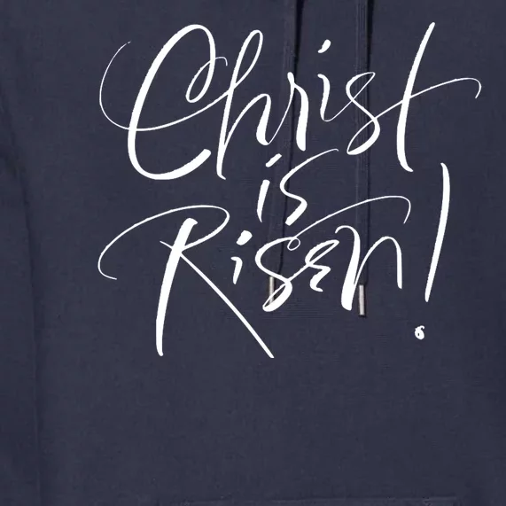 Christ Is Risen Easter Holiday Gift Premium Hoodie