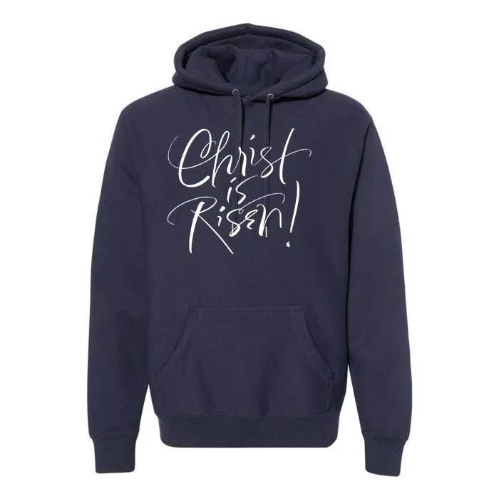 Christ Is Risen Easter Holiday Gift Premium Hoodie