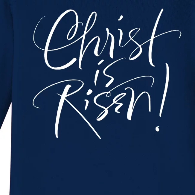 Christ Is Risen Easter Holiday Gift Baby Long Sleeve Bodysuit