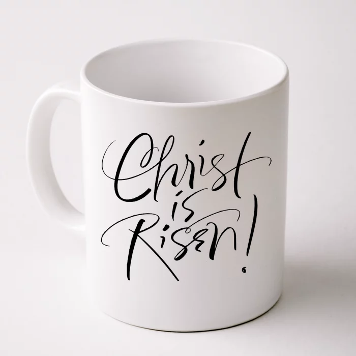 Christ Is Risen Easter Holiday Gift Front & Back Coffee Mug