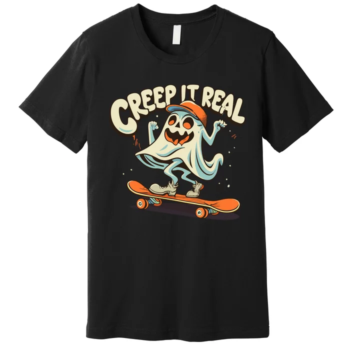 Creep It Real Halloween Premium T-Shirt