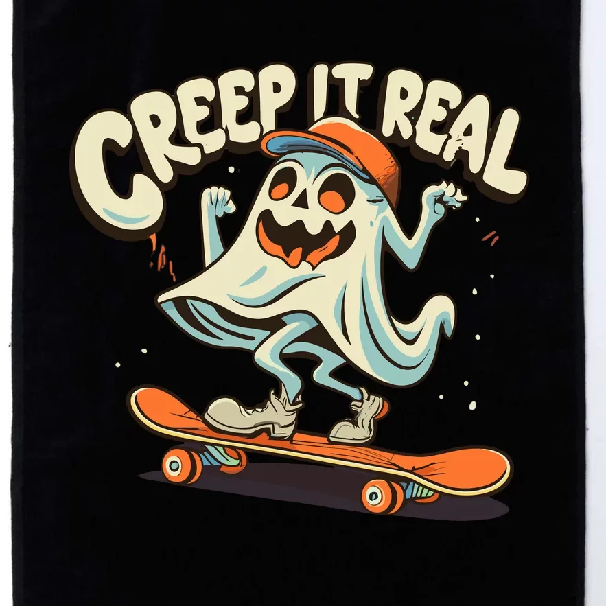 Creep It Real Halloween Platinum Collection Golf Towel