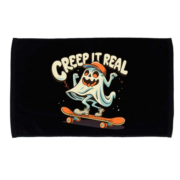 Creep It Real Halloween Microfiber Hand Towel