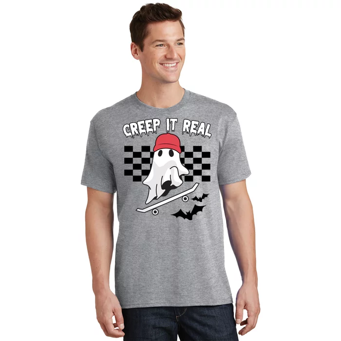 Creek It Real Funny Ghost Halloween T-Shirt