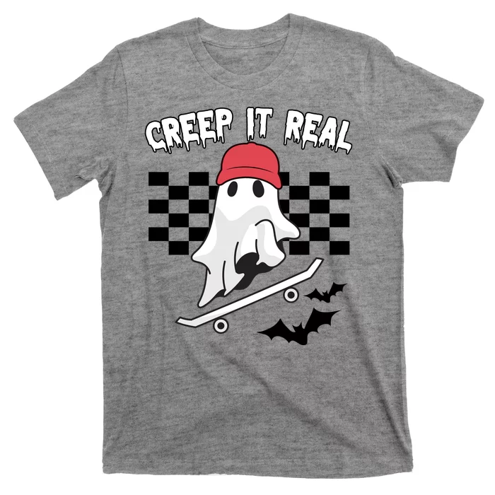 Creek It Real Funny Ghost Halloween T-Shirt