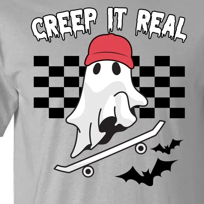 Creek It Real Funny Ghost Halloween Tall T-Shirt