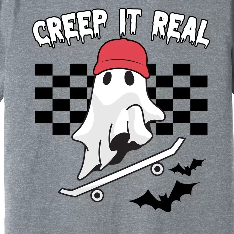 Creek It Real Funny Ghost Halloween Premium T-Shirt